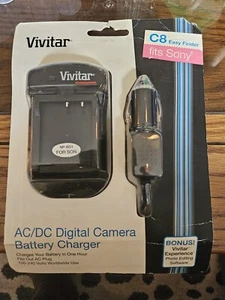 New VIVITAR Li-Ion Battery Charger For Canon Cameras VIV-SC-CAN Sealed Package - Picture 1 of 2
