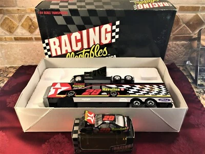 DALE JARRETT 1995 #28 Texaco Havoline Racing 1/64 RCCA Transporter & 1/64 HO SET - Image 1 of 4