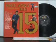Paul Anka "Sings His Big 15"   ABC - Paramount LP  ( VG+ )