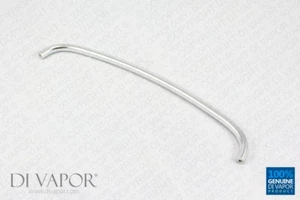 Di Vapor (R) Curved Stainless Steel Shower Shelving Rail Bar - 23cm Shelf bar - Picture 1 of 3