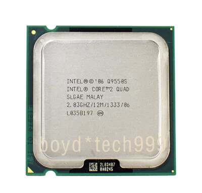 Intel Core 2 Quad Q9550S Q8200S Q8400S Q9400S Q9505S LGA775 CPU Processor - Image 1 of 4