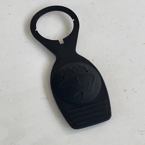 BLACK WINDSHIELD WASHER CAP COVER AUDI R8 07-16 LAMBORGHINI GALLARDO VW MK1-MK3 - Picture 1 of 4