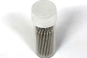 40 pcs double flange 22 mm stainless steel spring bar pins - Imagen 1 de 3