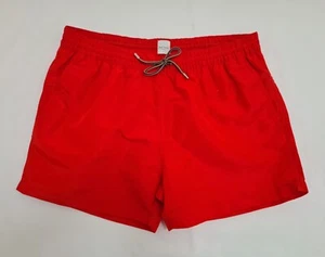 Paul Smith Swim Shorts Classic Plain in Red Size XL - Picture 1 of 5