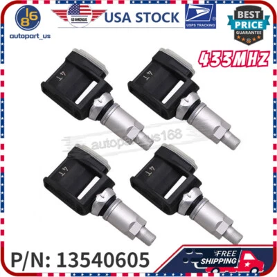 (4)Tire Pressure Monitoring Sensor 13540605 Tpms For Chevrolet Camaro 2020-2023 - Image 1 of 4