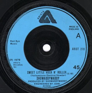 Showaddywaddy Sweet Little Rock N Roller 7" vinyl UK Arista 1979 ARIST278 - Picture 1 of 2