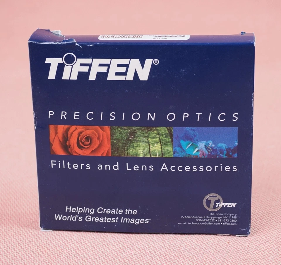 Tiffen 95mm Coarse Thread UV Protector Filter Black #95CUVP Brand New with Case - Image 1 of 1