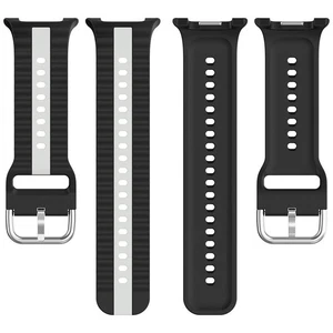 Watch8 Classic 47MM Silicone Bande Verticale Bracelet de Remplacement Deux Coule - Photo 1 sur 16
