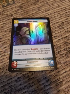 Public Enemy Foil Star Wars Unlimited - Picture 1 of 1