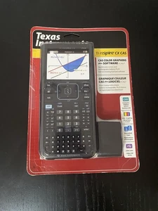 TI-Nspire CX CAS Graphing Calculator Color Screen Rechargeable Open Box Tested - Picture 1 of 2