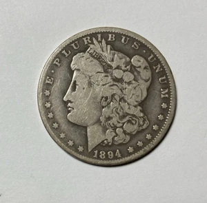1894-O Morgan Silver Dollar Better Date VG - Picture 1 of 2
