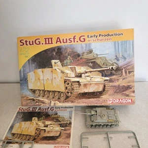 DML Dragon StuG.III Ausf.G Producción Temprana con Schurzen Kit Modelo Escala 1/72 7354 - Imagen 1 de 8