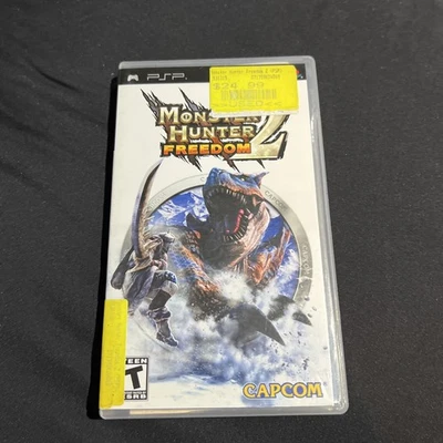 Monster Hunter Freedom 2 (Sony PSP, 2007) Case And Manual Only - Image 1 of 3