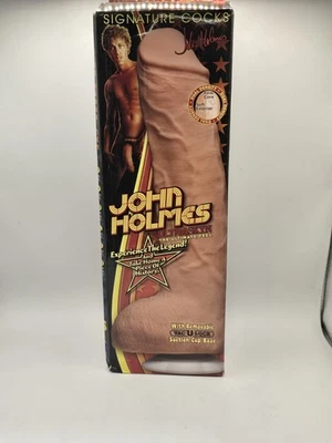 Consolador Signature Cocks ULTRASKYN John Holmes 12" con ventosa - Envío gratuito Foto 1 de 4