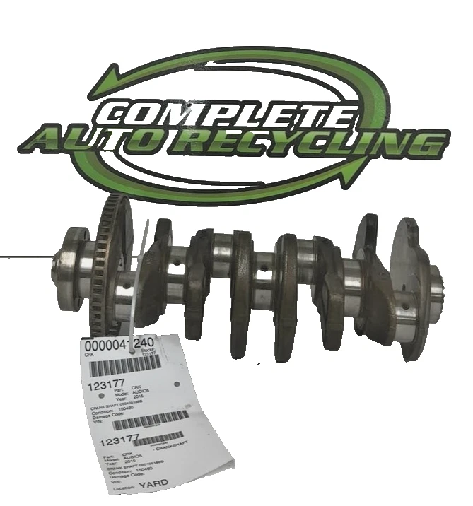 2014-16 Audi Q5 Crankshaft Crank Shaft 2.0L w/o hybrid 050105189b - Imagem 1 de 4