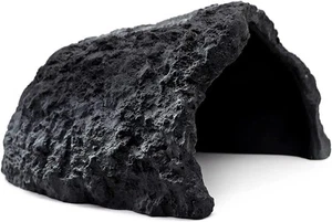 Reptile Rock Hide Cave Large Reptile Habitat Turtle Hideouts Cave for Lizards... - Picture 1 of 8