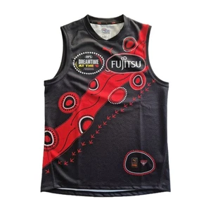 Essendon Bombers Dream Time Indigenous AFL VFL jersey shirt size Large BNWT - Picture 1 of 8