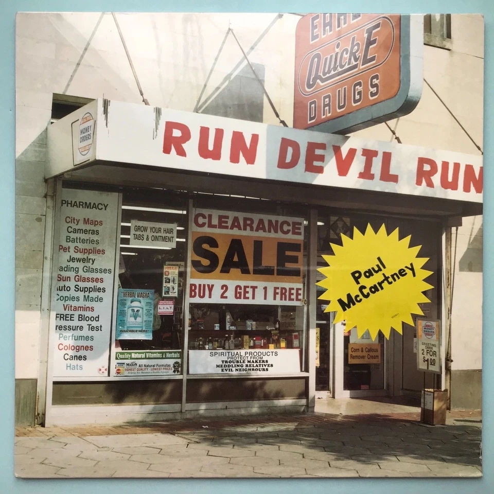 RARE Paul McCartney – Run Devil Run -1999 European Orig Vinyl LP, MINT UNPLAYED - Image 1 of 3