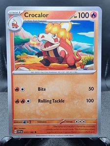 Pokémon-NM-SV01: Scarlet & Violet Base Set-Crocalor-037/198 - Picture 1 of 1