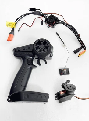 ARRMA Typhon 3S BLX Electronics Bundle - BLX 100  ESC, S651 Servo, SLT3 Remote - Image 1 of 4