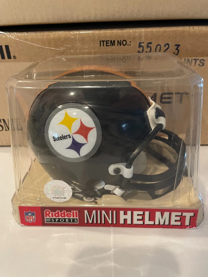 Riddell Mini Helmet Joe Greene Pittsburgh Steelers Autograph Signed