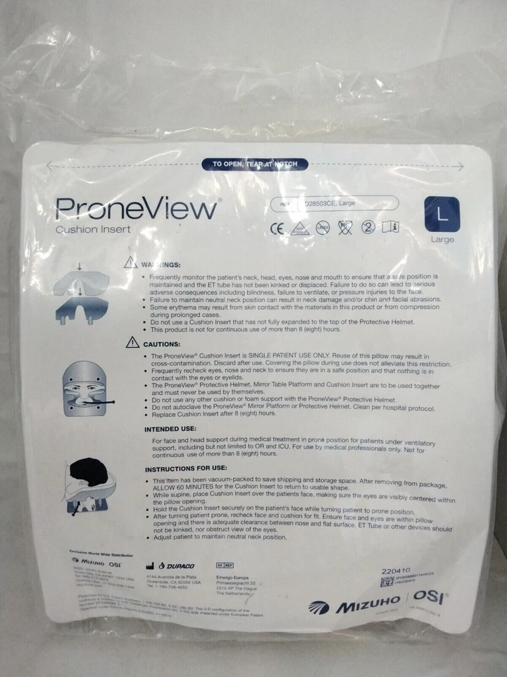 Cojín grande Mizuho OSI ProneView D28503CE L Foto 1 de 1