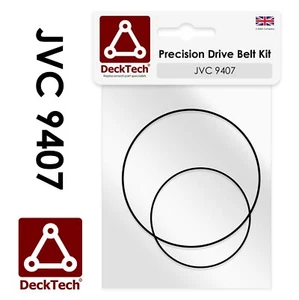 Correas de repuesto DeckTech™ para reproductor de cassette JVC 9407 - Imagen 1 de 3
