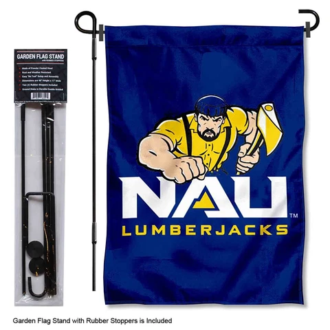 Northern Arizona University NAU Jack Garden Flag and Stand Pole Kit Cover