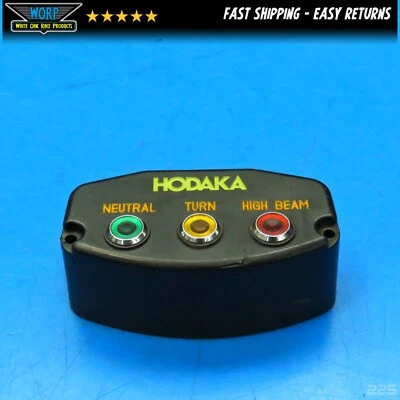 GENUINE OEM 1974-1977 HODAKA ROAD TOAD INDICATOR LIGHT DASH PANEL 999378 - Image 1 of 4