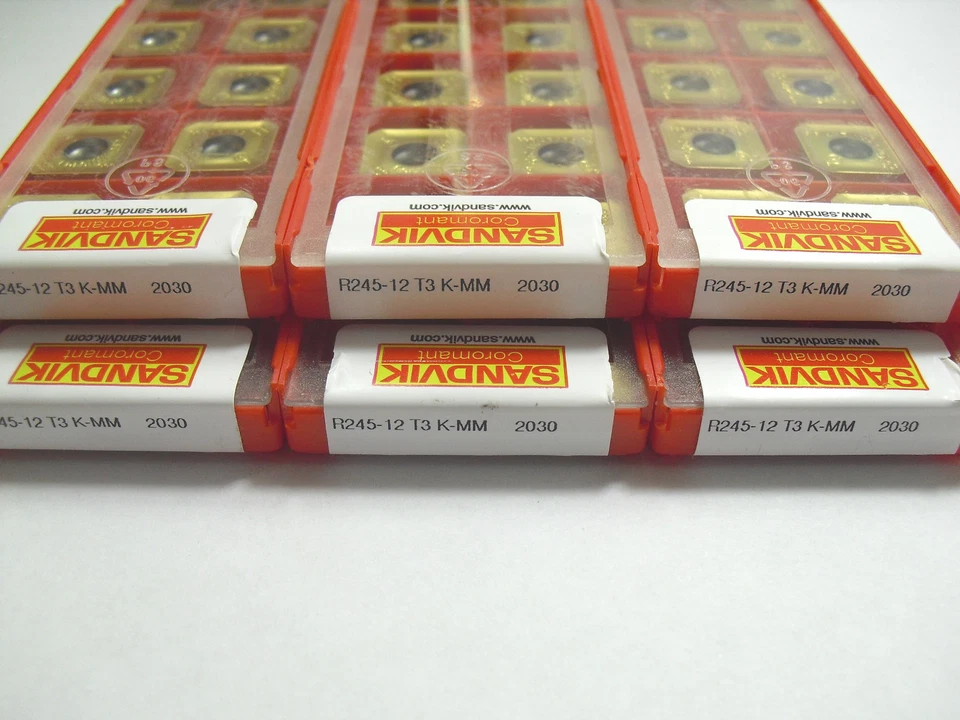 R245 12 T3 K-MM 2030 SANDVIK Insert **10PCS** Genuine