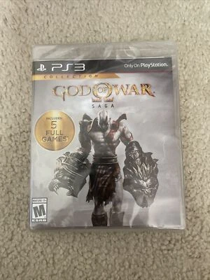 God of War Saga Collection PS3 (Sony Playstation 3, 2012) 2-Discs No Manual. - Image 1 of 2