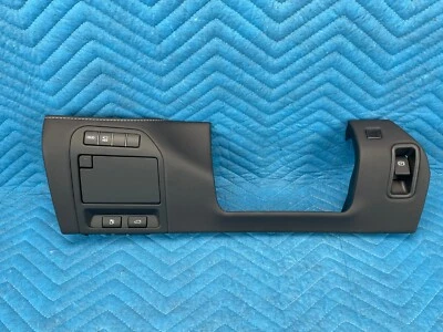 Panel de ajuste inferior del conductor del tablero Lexus LS500 LS500h con interruptores negro 2018-2022 OEM Foto 1 de 4