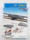 KIBRI 7755 ESCALA N KIT APEADERO con PASO DE VIAS - NUEVO A ESTRENAR