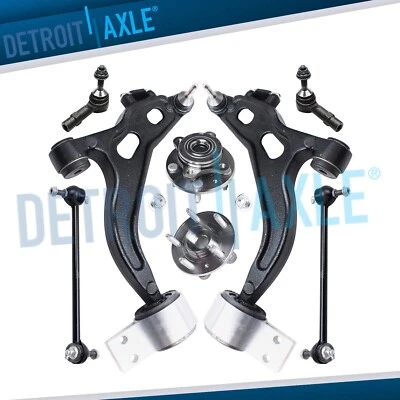 Brazo de control inferior delantero AWD + Kit de cojinete de cubo de rueda para Ford Freestyle Montego Foto 1 de 4