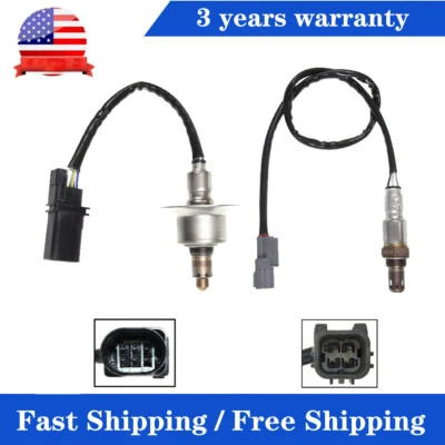 For Hyundai 2016-18 Santa Fe Sport 2015-17 Sonata Set Of 2 Oxygen Sensor Up+Down - Image 1 of 4
