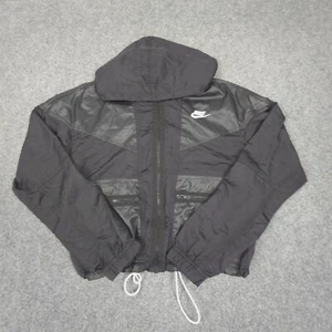 Nike Jacket Womens XSMALL Black windrunner cargo track lightweight Size XS - Picture 1 of 10