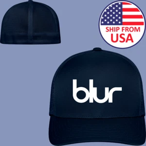 Blur Navy Mütze Baseball Cap Größe S/M & L/XL - Bild 1 von 2