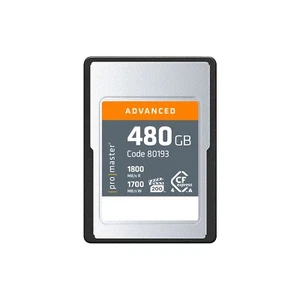 Tarjeta de memoria avanzada Promaster CFexpress 4.0 tipo A 480 GB #80193 - Imagen 1 de 1