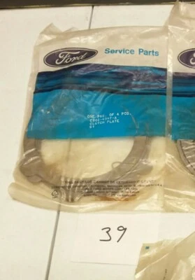 4X NOS 1968-96 FORD MUSTANG TORINO SHELBY BLOQUEO DE TRACCIÓN POSI PLACA DE EMBRAGUE TRASERO  Foto 1 de 4