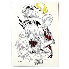 Persona 3 Movie Mitsuru Kirijo Shinjiro Aragaki Akihiko Sanada Bonus Post Card