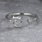 925 Sterling Silver Little Devil Cute Adjustable Ring Womens Girls Gifts
