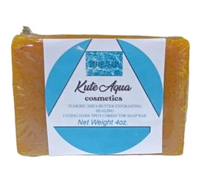 1-Pack Turmeric Glow Soap - Handmade Skin Brightening with Lemon & Kojic Acid - Picture 1 of 2