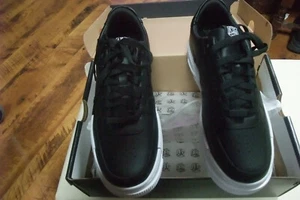 Nike Air Force 1 Pixel Black White Sneaker Shoes Women's 9 CK6649-001 - Picture 1 of 7