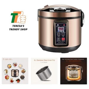 6L Black Garlic Fermenter, Kimchi machine,Sweet Rice Wine Maker Full Automati... - Picture 1 of 10