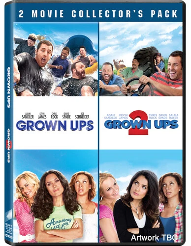 Grown Ups/Grown Ups 2 DVD (2016) Adam Sandler, Dugan (DIR) cert 12 Amazing Value - Image 1 of 2