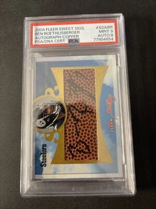 2004 Ben Roethlisberger RC Fleer Sweet Sigs Rookie Auto! 96/200 PSA 9/8 Copper!! - Picture 1 of 7