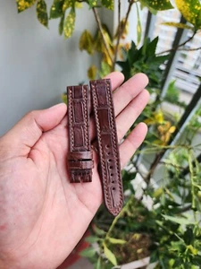 Multicolor 100% Genuine Ostrich Leather Skin Watch Strap Band,Real Leather Band - Picture 1 of 34