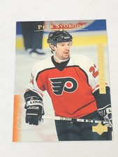 Petr Svoboda 1995-96 Upper Deck Electric Ice Gold Parallel Card #76 Flyers