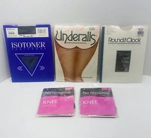 Lote de pantimedias transparentes sedosas sin marca varios colores diferentes tamaños - Imagen 1 de 11