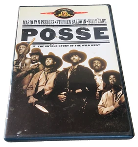 Mario Van Peebles Posse DVD Western Stephen Baldwin Billy Zane 1993 Tested - Picture 1 of 6